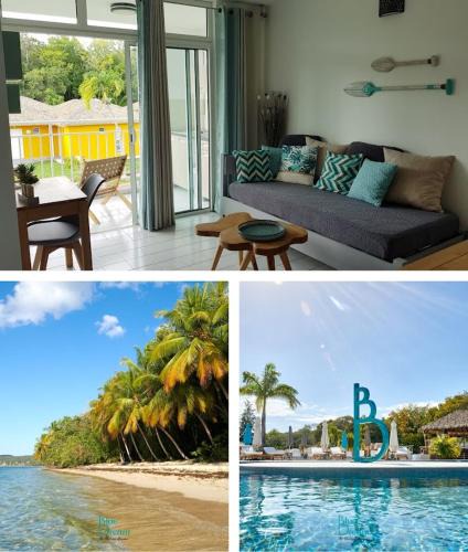 Grand-Bourg Apartment | Résidence Kawann plage & piscine - Toumalacai 249