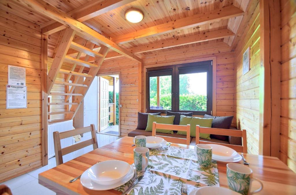 Mielno Cabin | Radison Houses with a garden - Domki z ogródkiem Radison