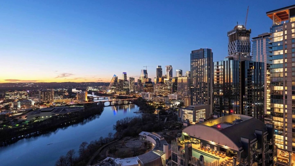 Waller Creek District Condo | Rainey St. Penthouse - Luxe Design & Skyline Views