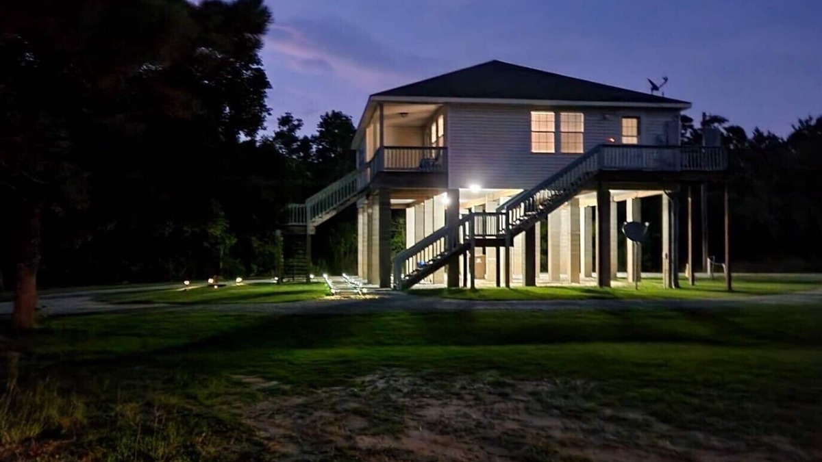 Pass Christian House | Raised 3 bed 2 bath house with canal access to Wolf River