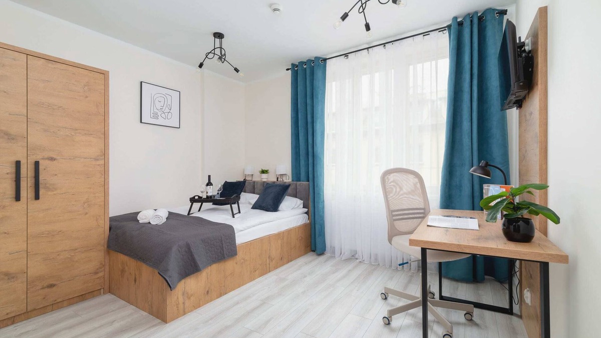 Warszawskie Apartment | Rakowicka 14 | Wyjątkowe Studio | Klimatyzacja