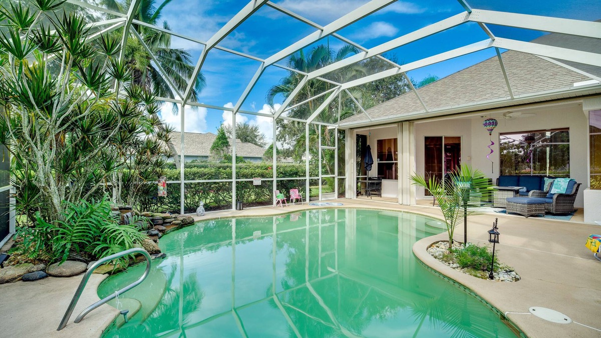 Merritt Island House | Ranch-Style Florida Retreat w/Pool & Lanai