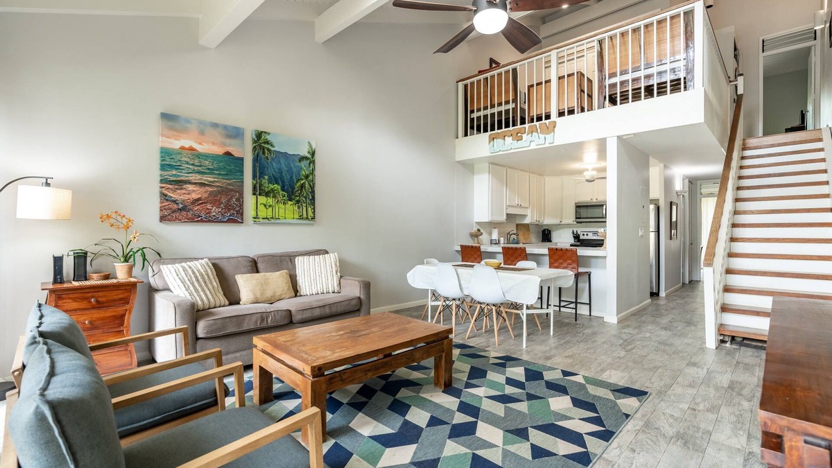 Kahuku House | Rare 2 Bedroom + Loft Townhouse on the North Shore