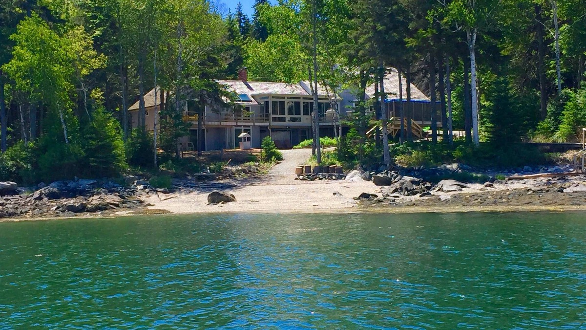 Tenants Harbor House | RARE PRIVATE BEACH - Oceanfront near Port Clyde. Beautiful & Relaxing views