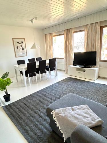 Jyvaskyla Apartment | Rauhaisa rivitalo kolmio saunalla