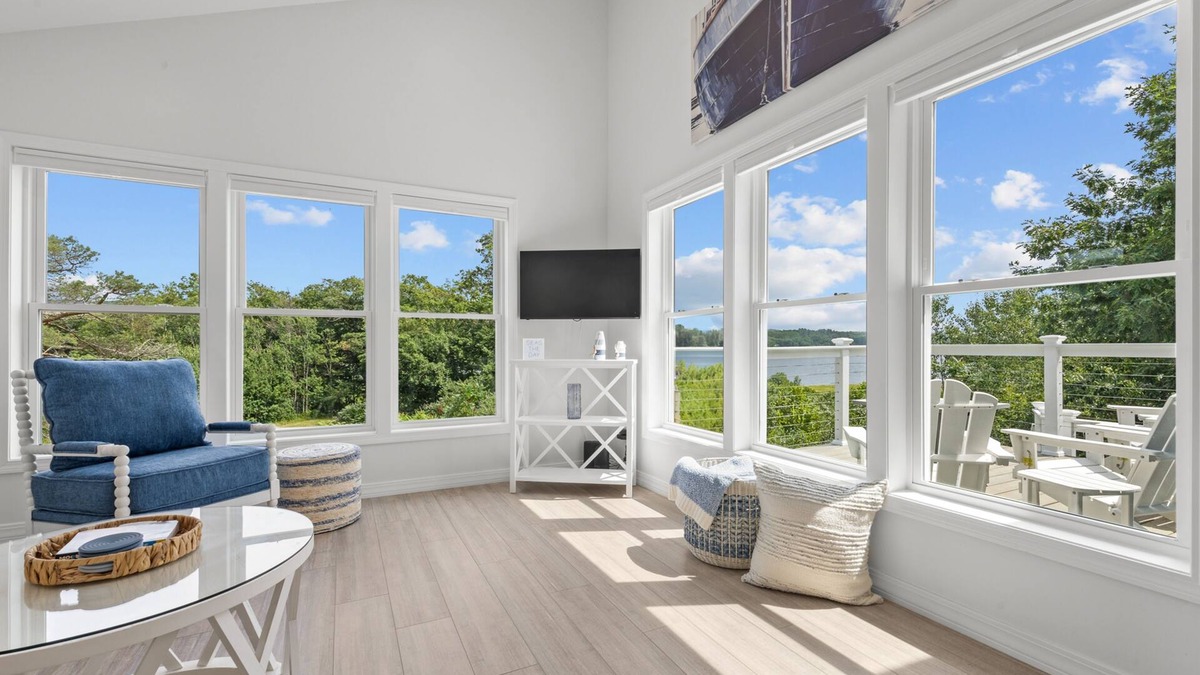 Winterport Cottage | Recently renovated cottage with wifi, firepit, & stunning river views