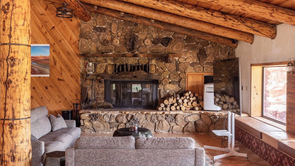Moab Cabin | Redrock Riverside Lodge with Colorado River View and Private Airstrip