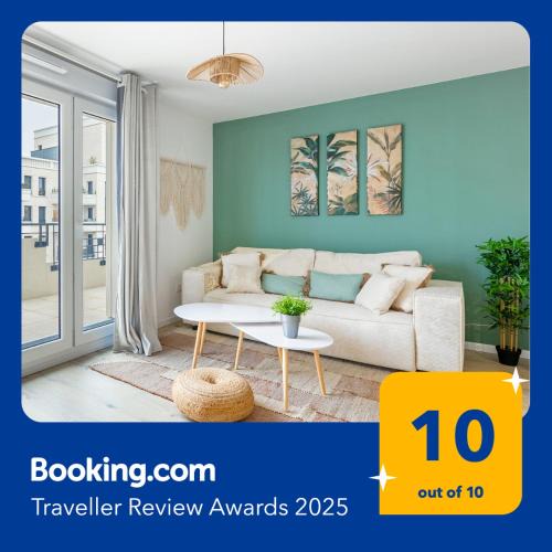 Saint-Ouen Apartment | Refuge Naturel au Cœur des Docks by So Homy - 1 Bed Room 4 PAX