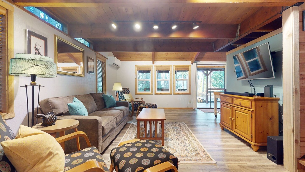 Hansville House | Refurbished cabin with beautiful views of the Hood Canal