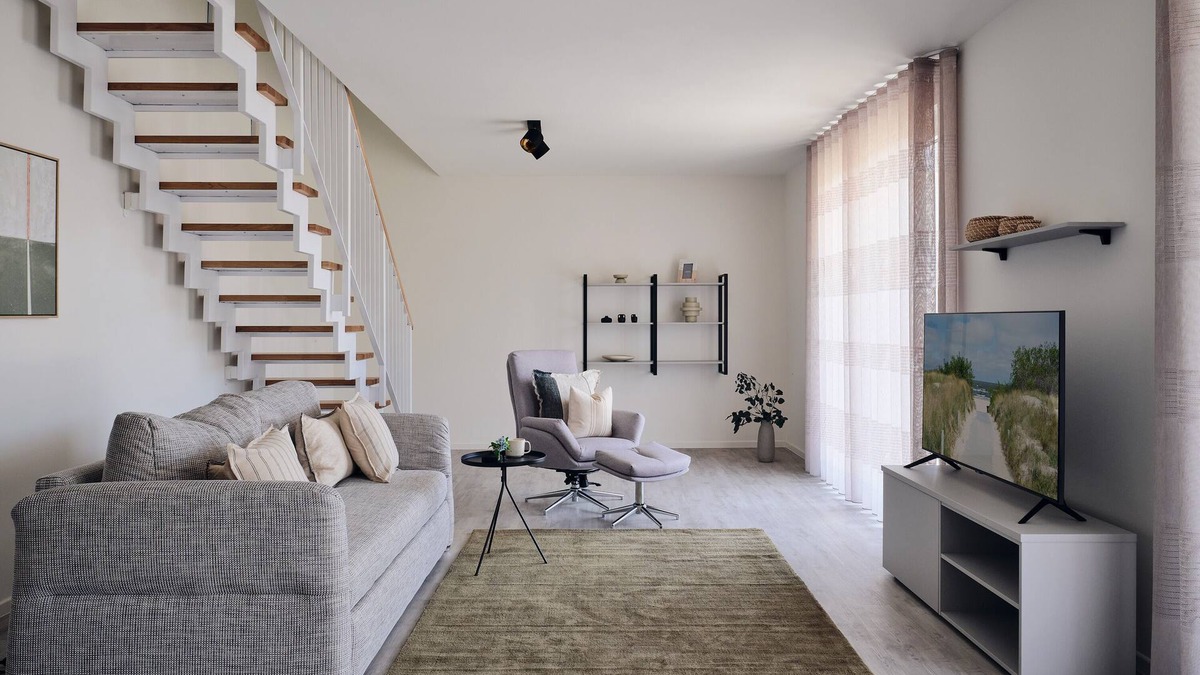 Zirchow Apartment | Relax at Pine Hill Resort: modern maisonette apartment A 11 with a view of the lagoon