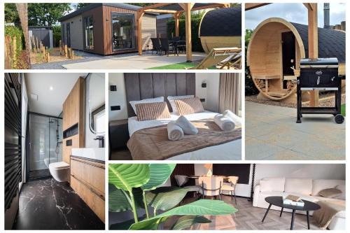 Heinkenszand House | 'Relax Lodge Sea' - Wellness lodge in Zeeland - Private Sauna - Airco - Garden - Outdoor Swimming pool - Free Wifi, Towels & Bed linen