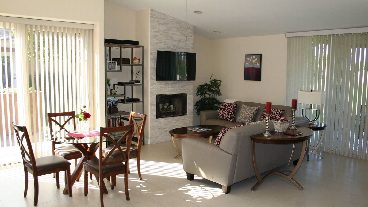 Palm Desert Condo | Relax On The Patio and Enjoy The Golf Course View!