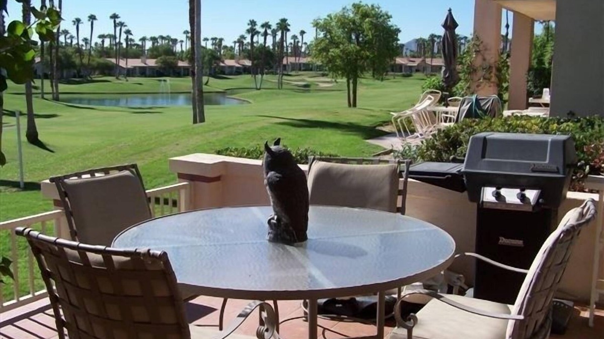 Palm Desert Condo | Relax with friends and family in this comfortable home.