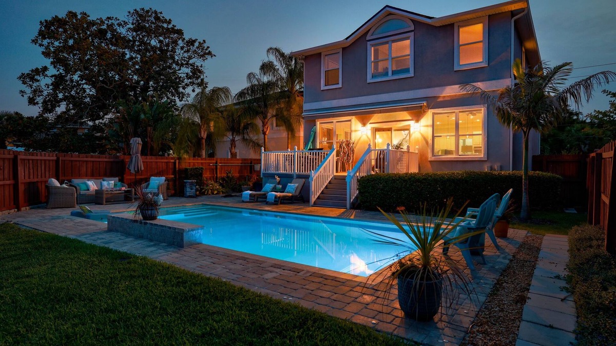 Jacksonville Beach House | Relaxing Family Beach Home & Heated Pool