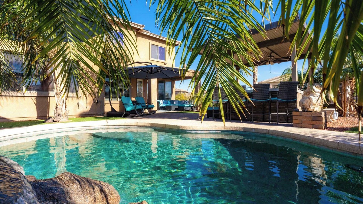 Orchards House | Relaxing Home with Pool, BBQ & Game Room in Surprise