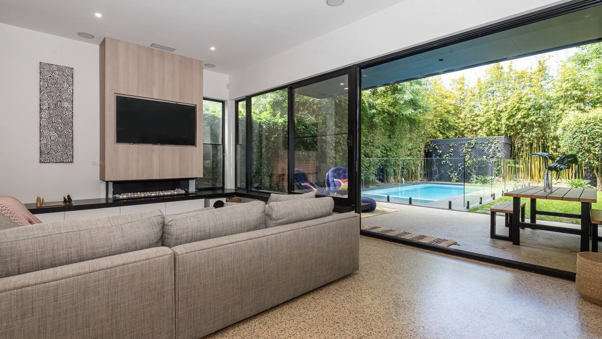 Elwood House | Relaxing oasis with pool and spa, 1 minute to Elwood Village and walk to Beach