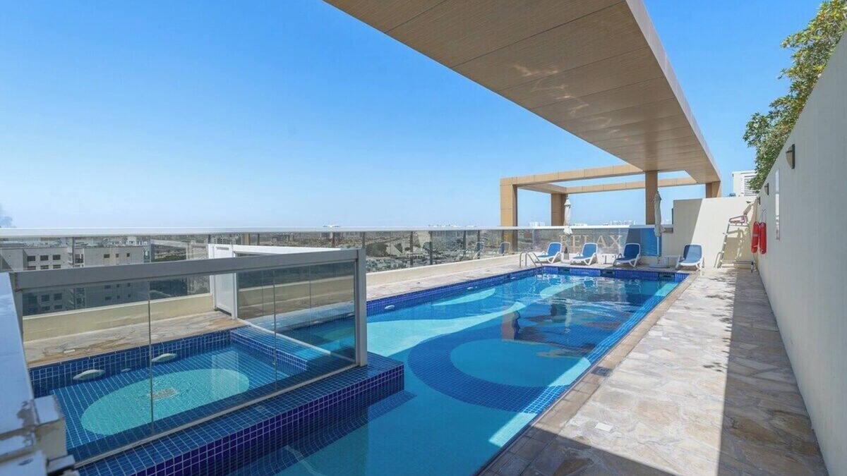 Dubai Apartment | Relaxing Studio Apartment near Ibn Battuta Mall in Al Furjan
