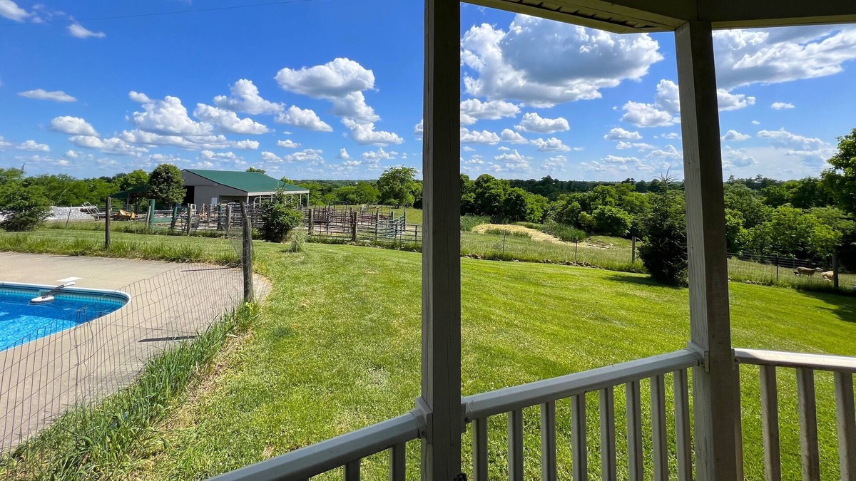 Morning View Other | Relaxing Views farm suite, blissful pool, barnyard, and pastoral views