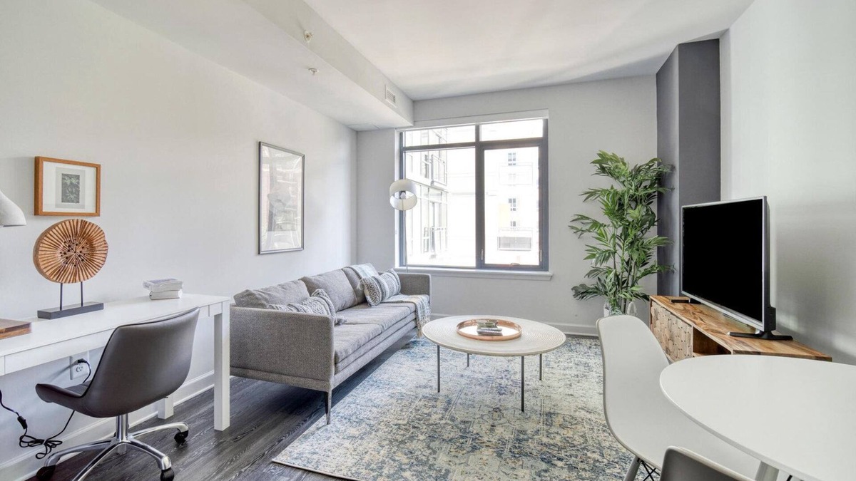 Ballston Apartment | Remarkable Virginia Square 1BR w/Gym, nr GMU & Shops, by Blueground