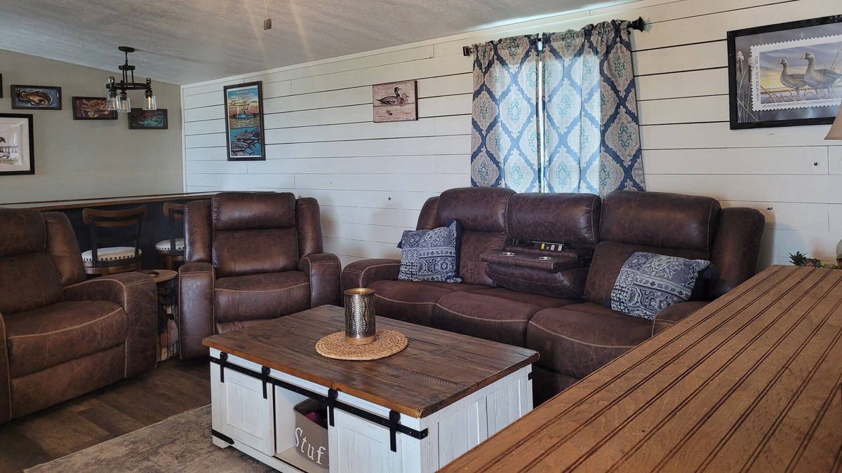 Grand Isle House | Remodeled cozy camp. Space for the entire family, bay views, and pet friendly!