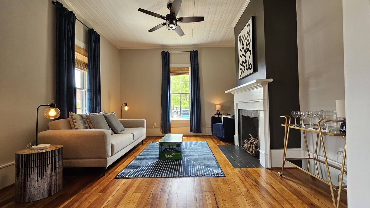 Winston - Salem House | Remodeled historic home! Steps away from dining & shops - Easy walk to Old Salem