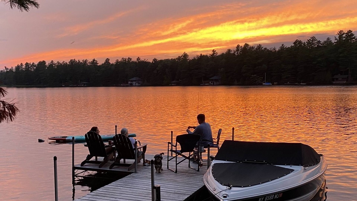 Saranac Lake Cottage | Remodeled Lakefront Cottages on Upper Saranac Lake