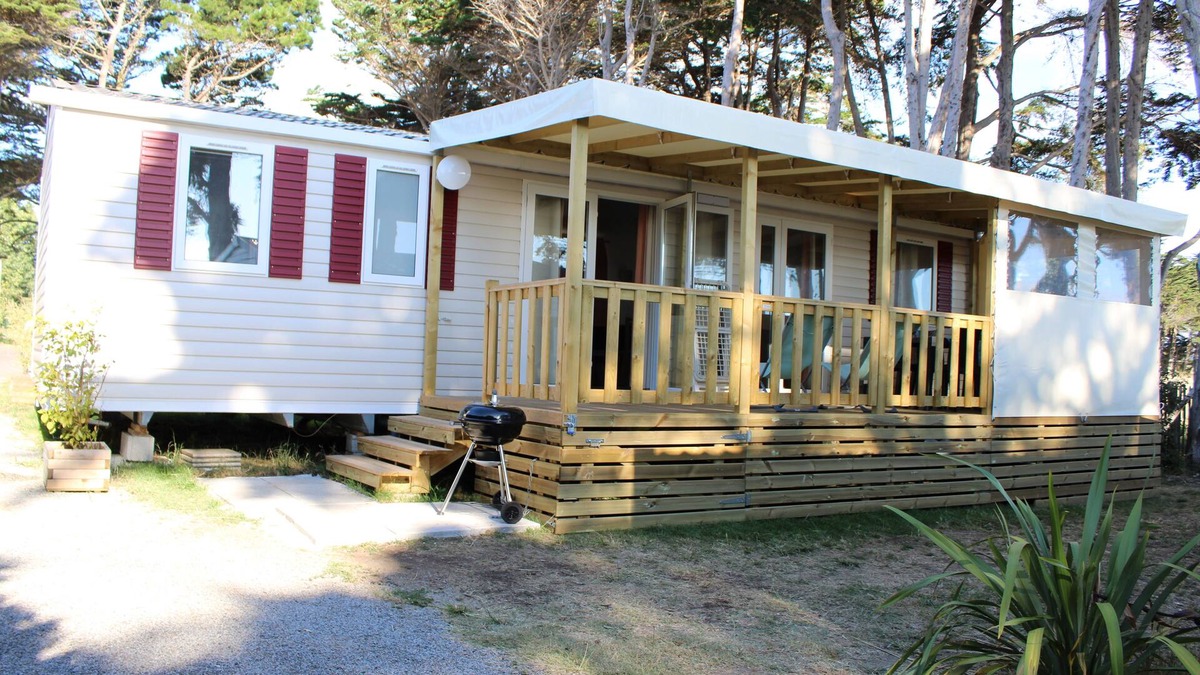 Quiberon House | Rendezvous with the Sea - Mobilhome Vue Mer Conguel 4* (Conguel sea view mobile home)