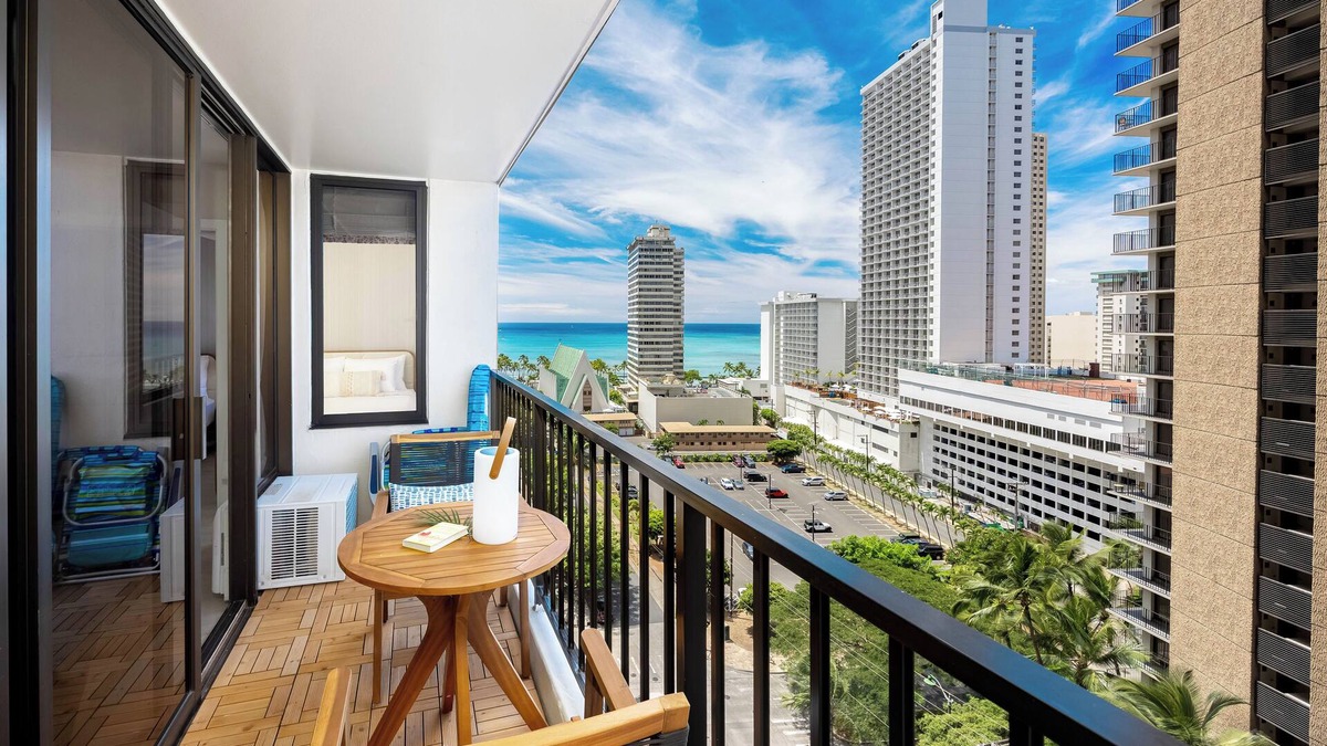 Waikiki Condo | Renovated Boutique-Style Ocean View Condo w/Parking - Secret Door Surprise!