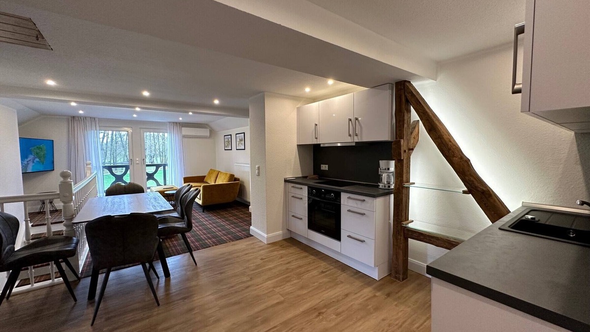 Burg-Kauper Condo | Renovated country house in the Spreewald with footbridge