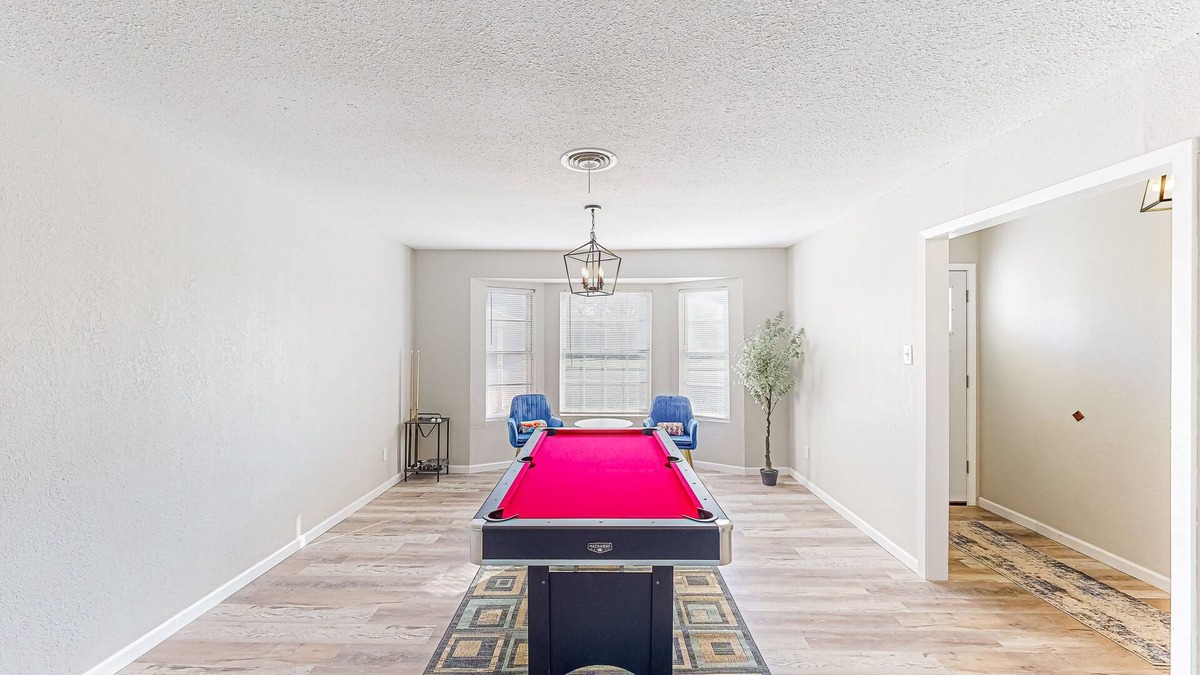 Abilene House | Renovated dog-friendly home with enclosed backyard, patio, streaming, fireplace