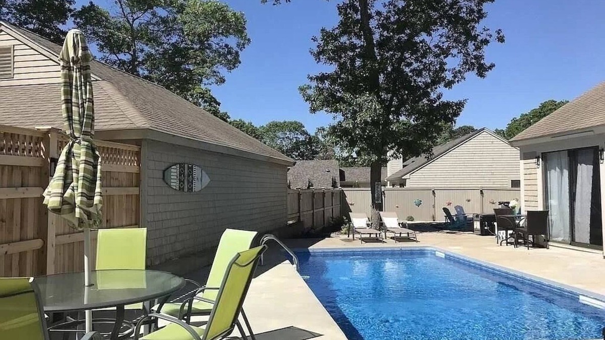 Mews Village House | Renovated Home with heated pool near the beach! Fenced in yard +pet friendly