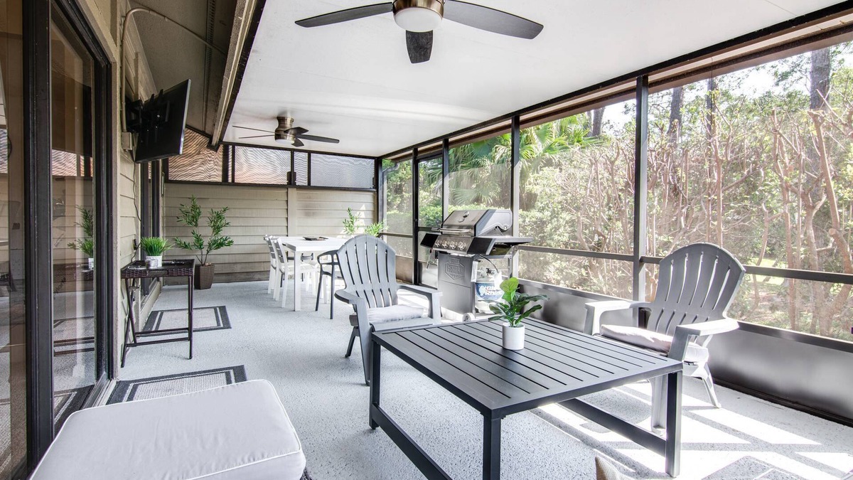 Fairway Village House | Renovated Home with Workspace | Sunroom | Outdoor Dining and Pool Access | Extended Stays Welcome!