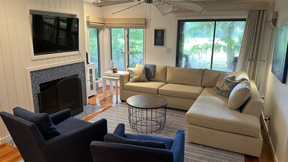Kiawah Island Villa | Renovated Park Side Villa - convenient 1st floor