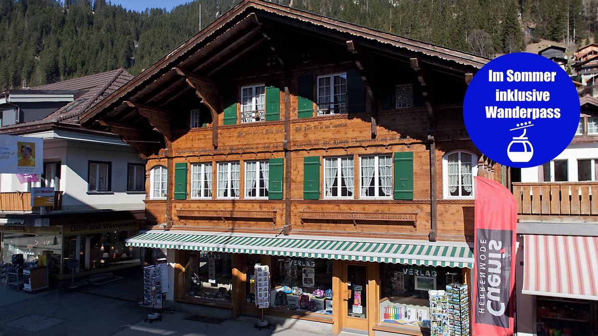 Adelboden Apartment | Renovated studio in the center of Adelboden.