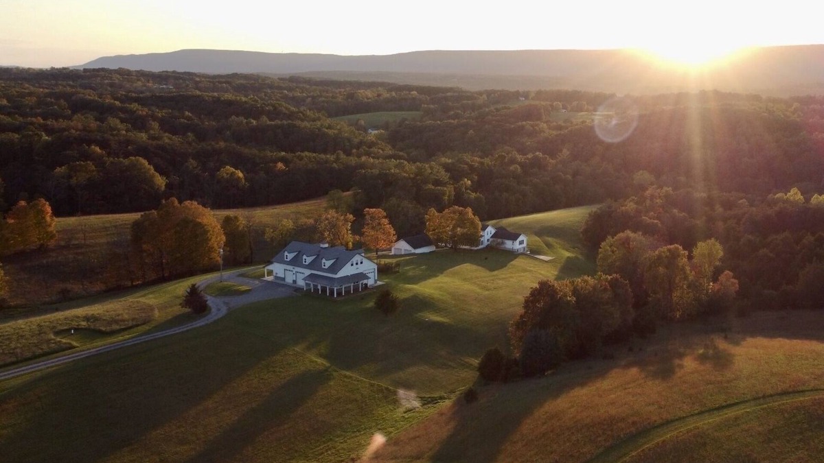 Berkeley Springs House | Rent the Estate! Sleep up to 20 with no bunk beds. 120 acres and two houses.
