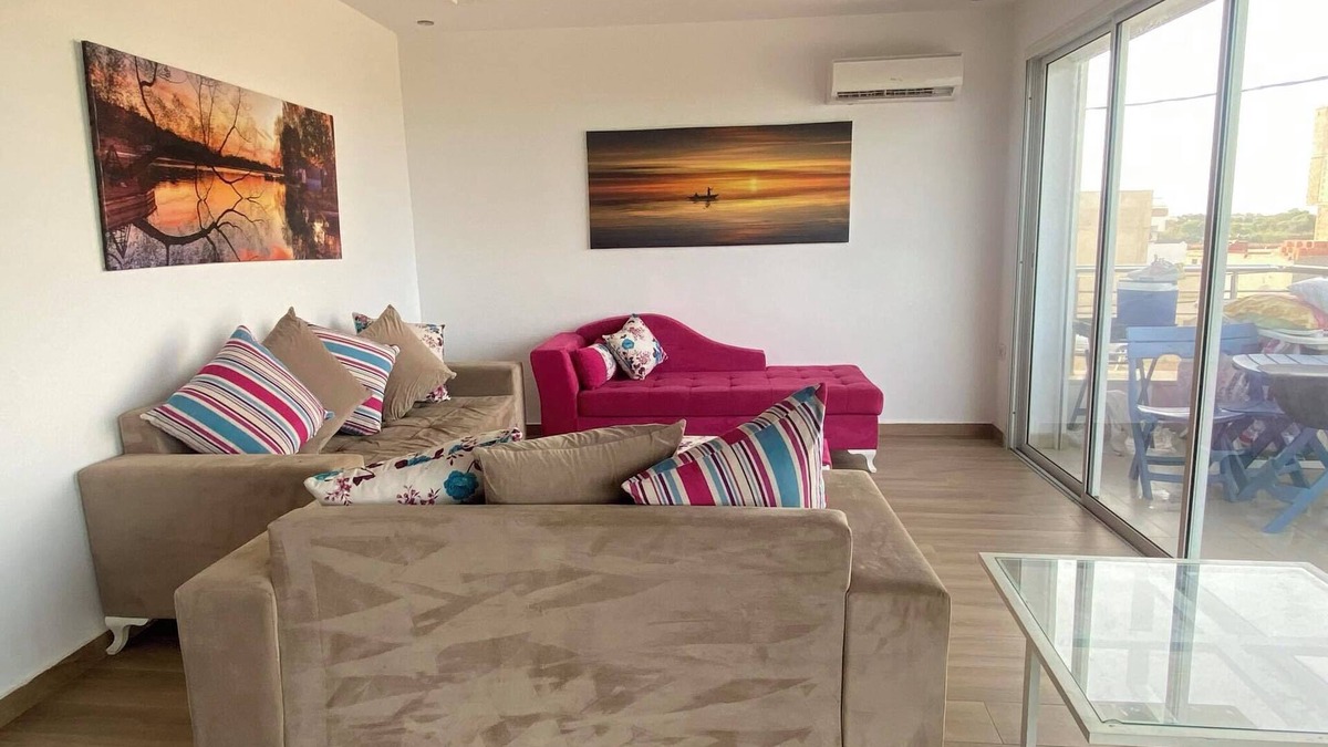 Hammam Al Agzaz Apartment | RENTAL 6 min walk from the BEACH Sidi Mansour KELIBIA