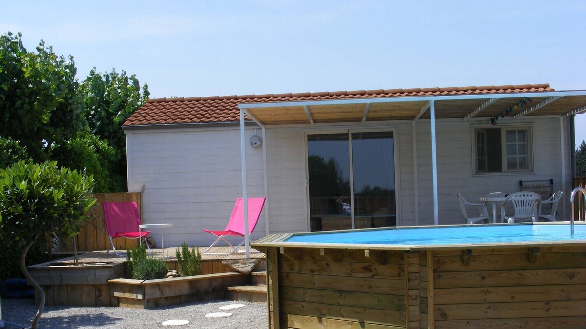 Raissac-d'Aude House | RENTAL CHALET - CHARMING BUNGALOW IN RAISSAC D'AUDE WITH POOL