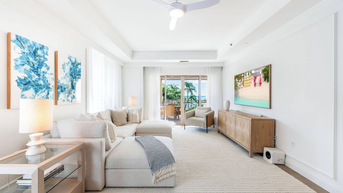 Seven Mile Beach Condo | Residence 303, Elegant Oasis Minutes from Seven Mile Beach