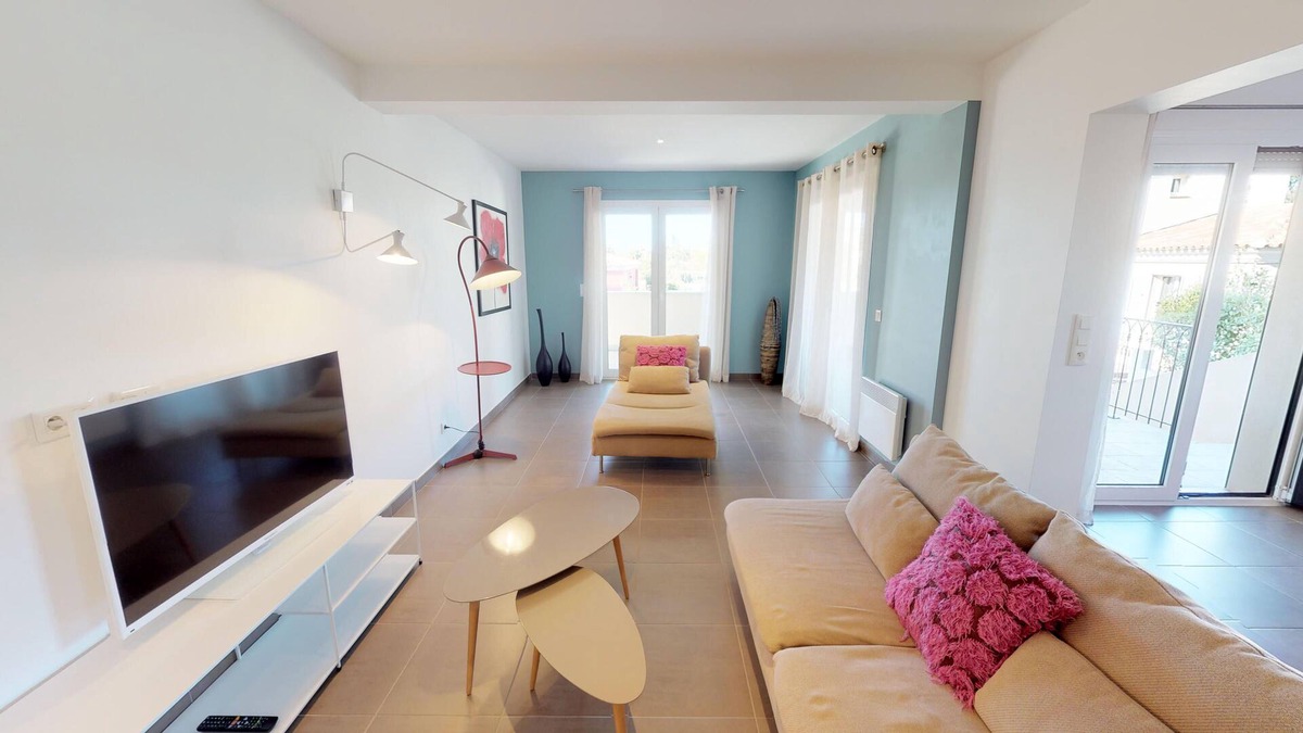Calvi Apartment | Résidence Catherine, Superb 3 bedroom apartment, 120 m2 with swimming pool (1)