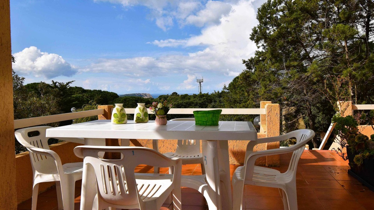 Rena Majore Apartment | Residence delle Palme, Bilocale delle Palme with sea view