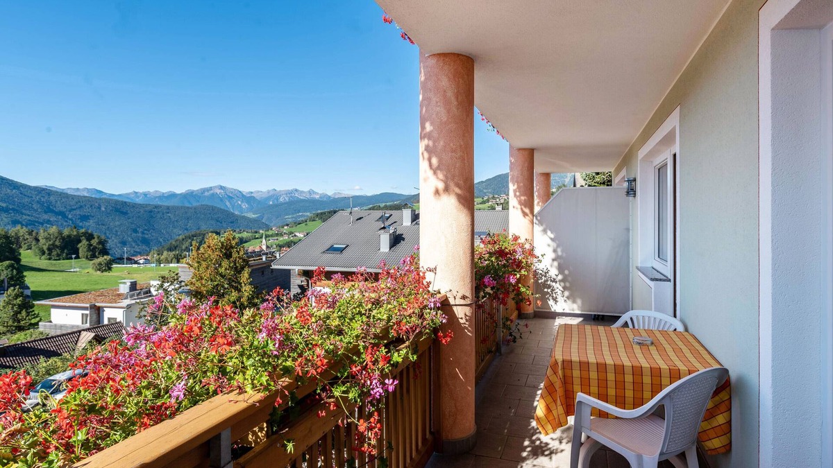 Terento Apartment | 'Residence Diana Apartment 202' with Mountain View, Balcony & Wi-Fi