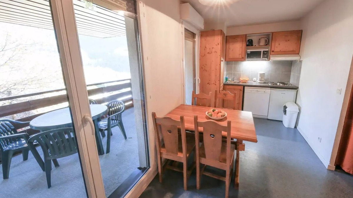 Avrieux Apartment | Residence Le Plein Soleil * - Studio 4 people Balcony