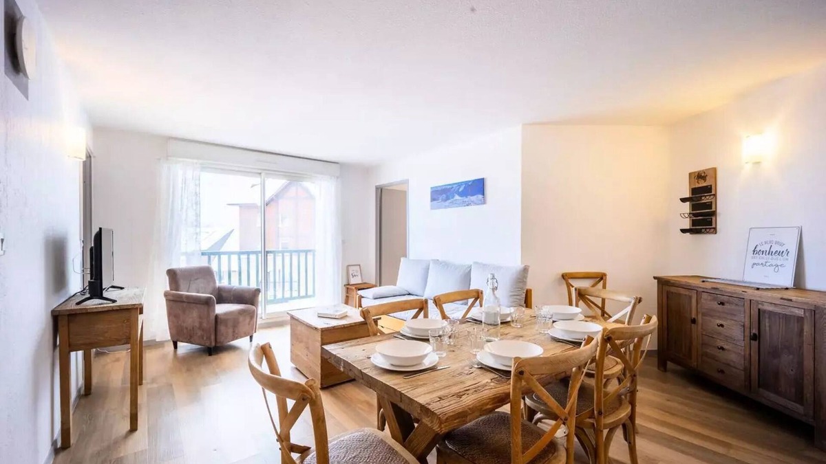 Germ Apartment | Residence Les Terrasses De Peyragudes - Peyragudes Apartment 8 people Swimming pool Free