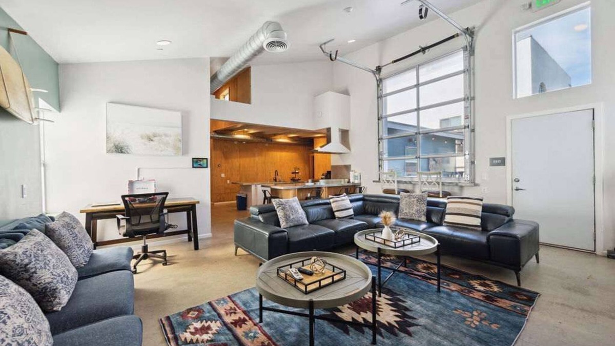Stockton Hotel | Resort Perks: 17-bed Surf Loft, private deck
