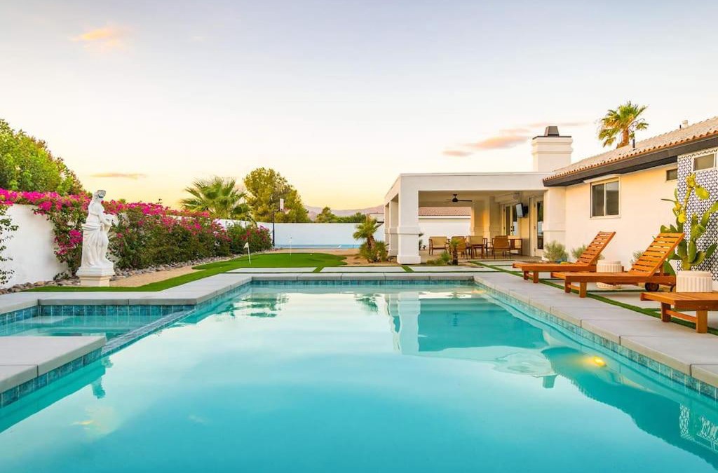 Desert Park Estates Villa | Resort style Villa w/views, pool, spa and golf