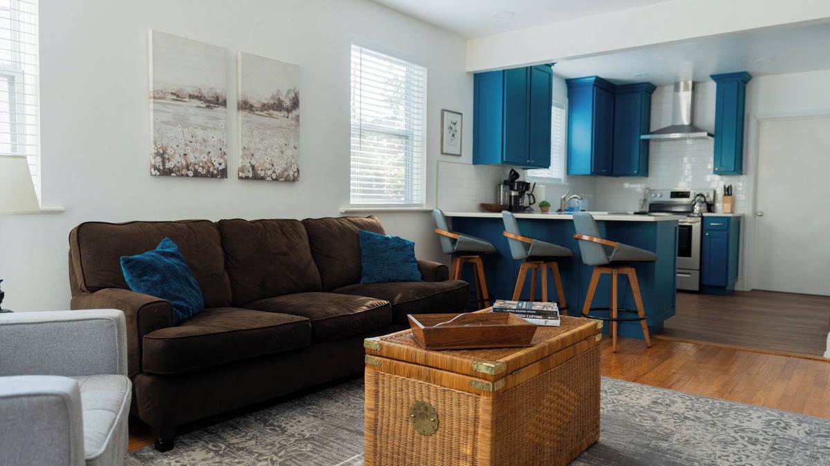 Columbia Condo | Rest Easy : King Bed : Downtown & Ft. Jackson 2Bd 1Bth