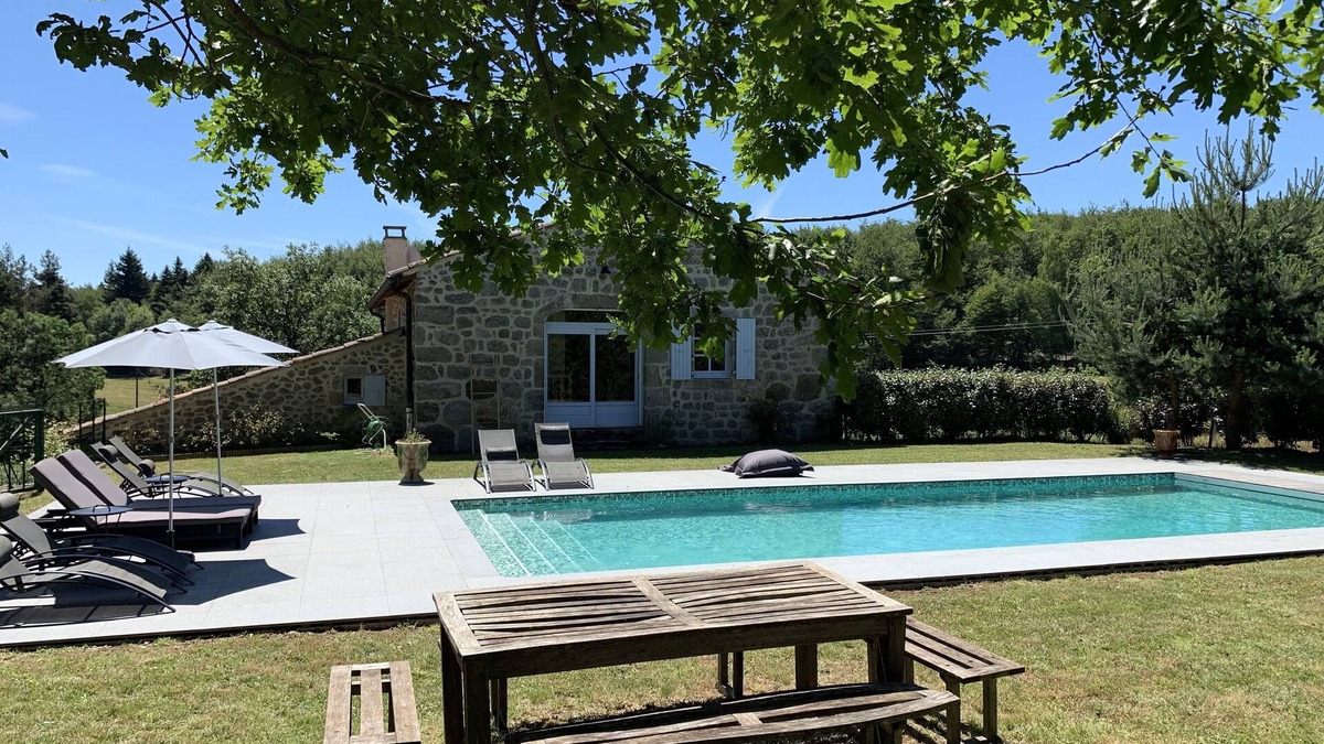 Boffres House | Restored Ardèche farm with heated pool