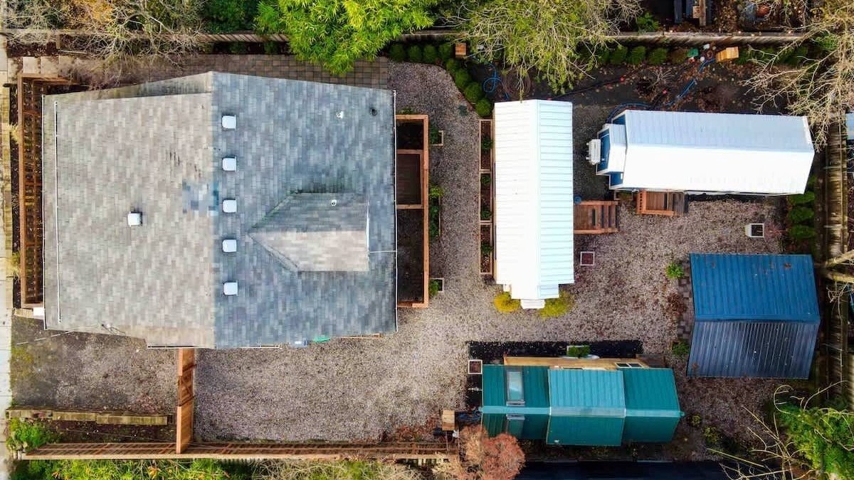 Hosford-Abernethy House | Restored Farmhouse & Backyard Tiny House Village