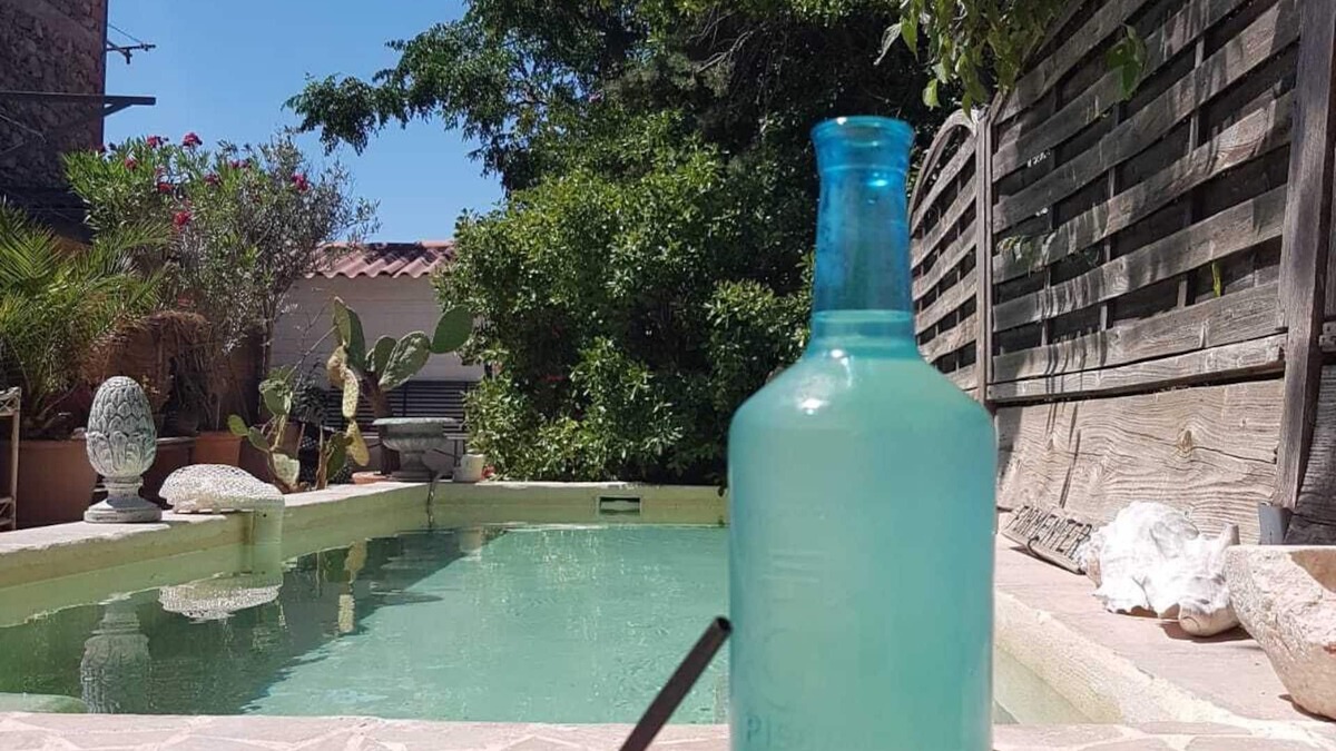 Sorede Cottage | Restored former sheepfold, swimming pool/spa. Quiet, close to the sea and Spain