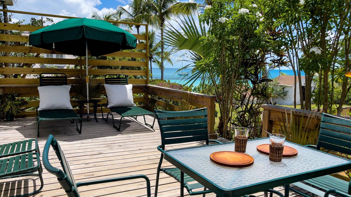 Governor's Harbour House | Restored Historic Cottage on Harbor, Sunset Views, Walk to Town and Beach